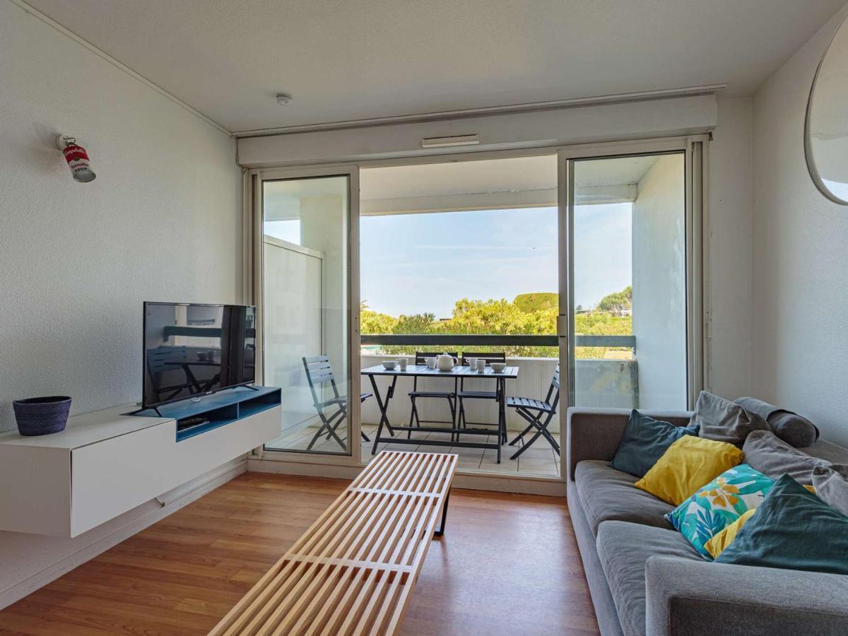 Apercu Mer: Bel Appartement Avec Piscine, Tennis Et Proche Plage - Fr-1-3-450 Бидар Экстерьер фото